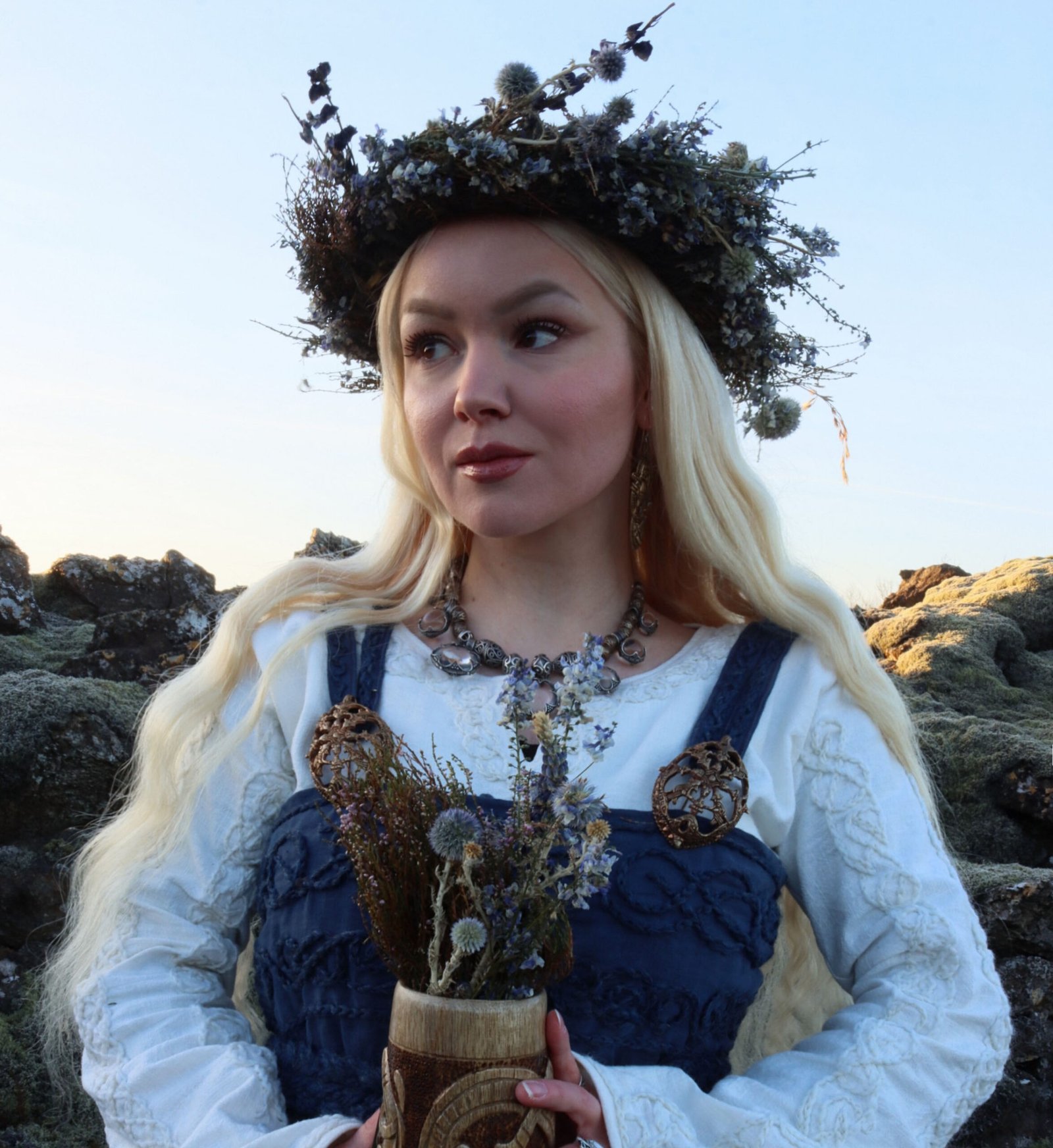 Wearable artworks inspired by the wild Arctic nature of Iceland