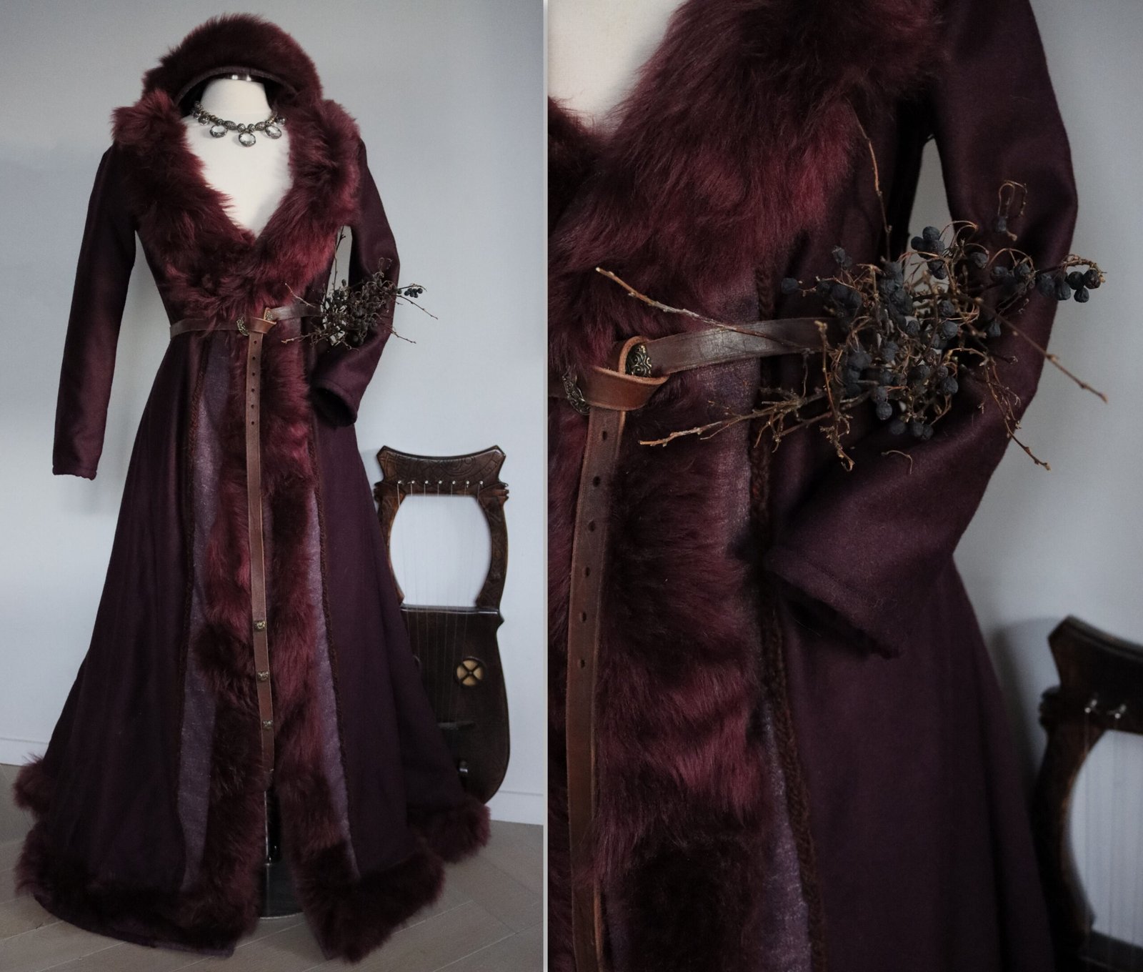 Vetrarblóm Collection - Rauðsmári coat - Image 2